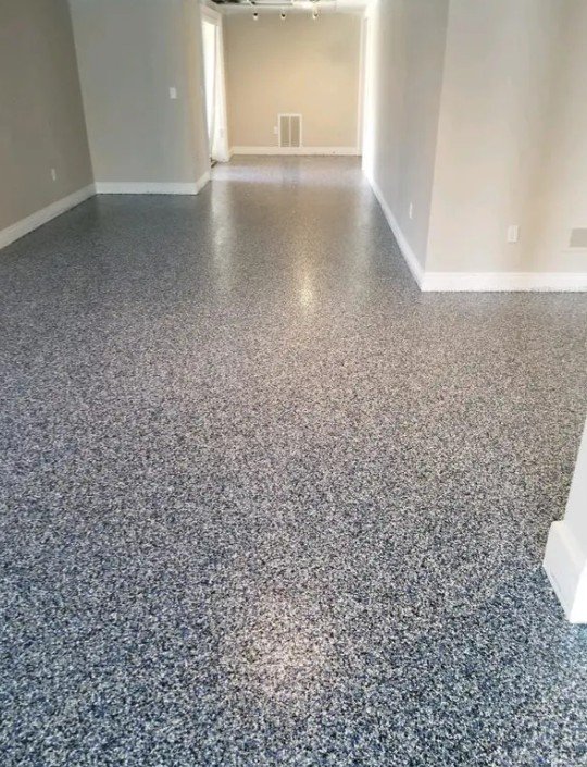 Durable concrete floor coating by 254 Epoxy